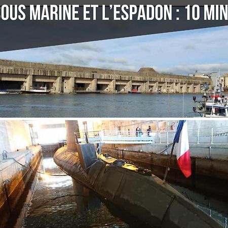 La Deferlante - Hyper Centre - Parking Prive - 300 M Plage Saint-Nazaire  Exterior photo