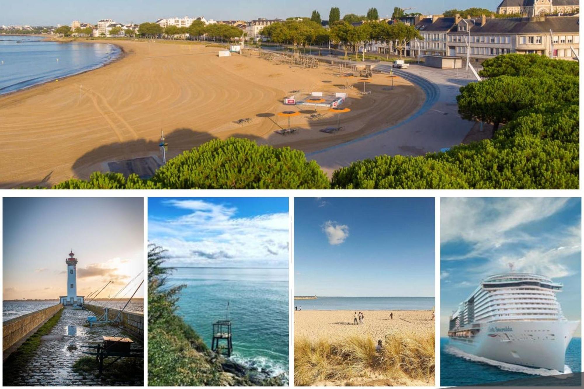 La Deferlante - Hyper Centre - Parking Prive - 300 M Plage Saint-Nazaire  Exterior photo