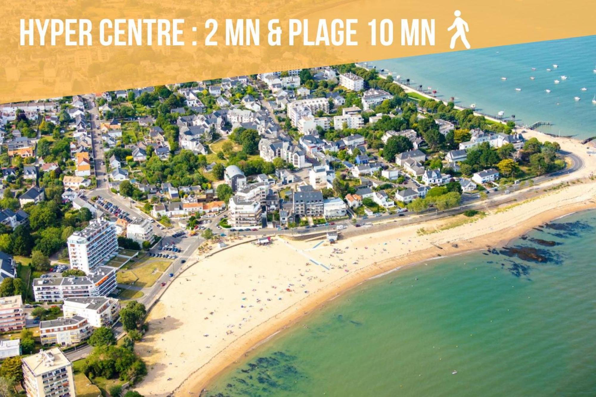 La Deferlante - Hyper Centre - Parking Prive - 300 M Plage Saint-Nazaire  Exterior photo